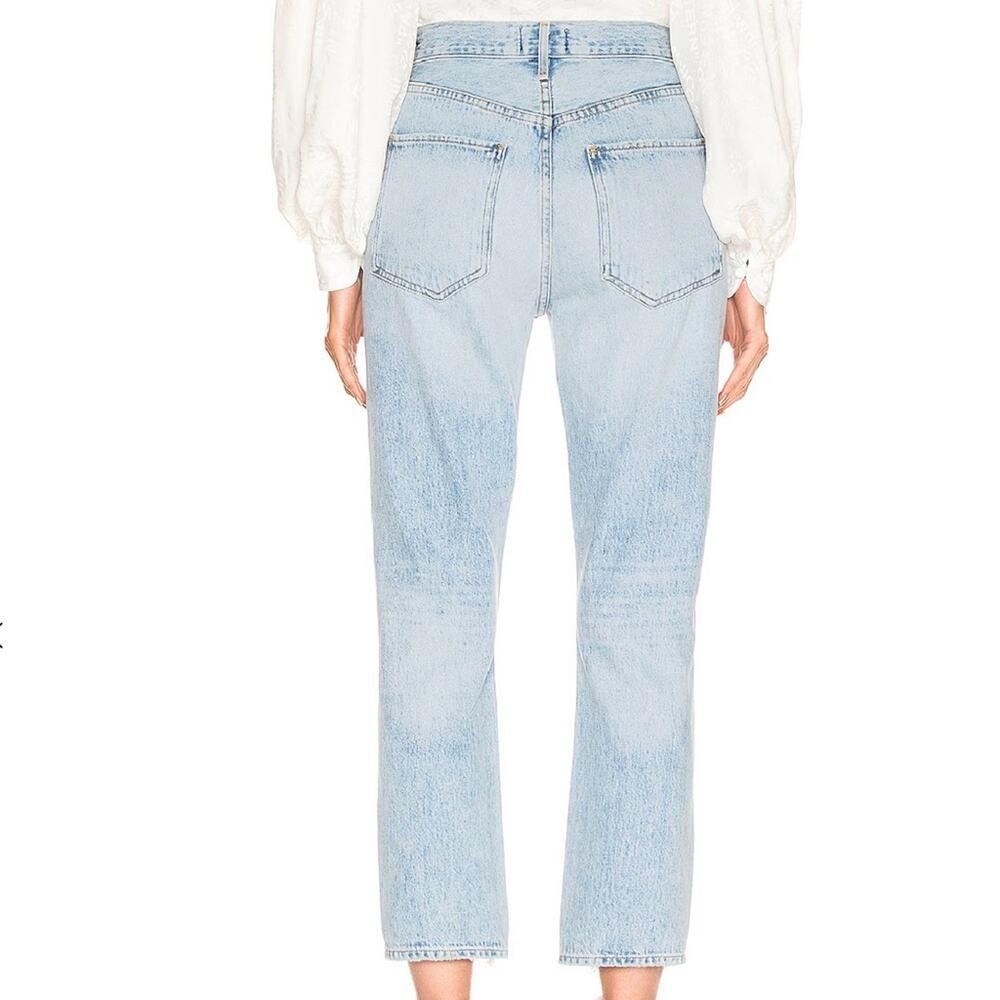 Agolde Riley High Rise Cropped Jeans Size 25 - Picture 6 of 16
